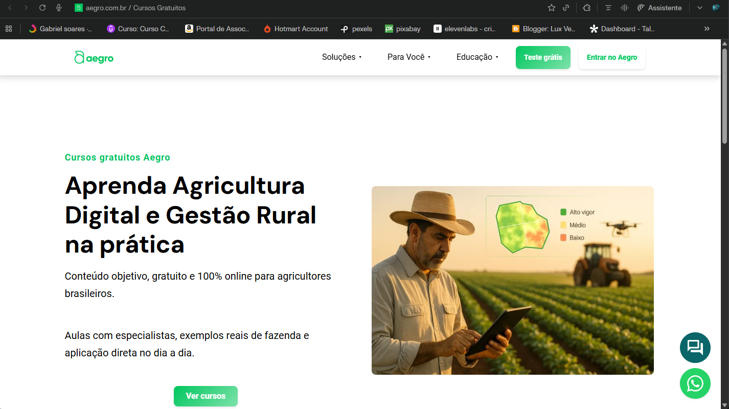 Agricultura digital e gestão rural